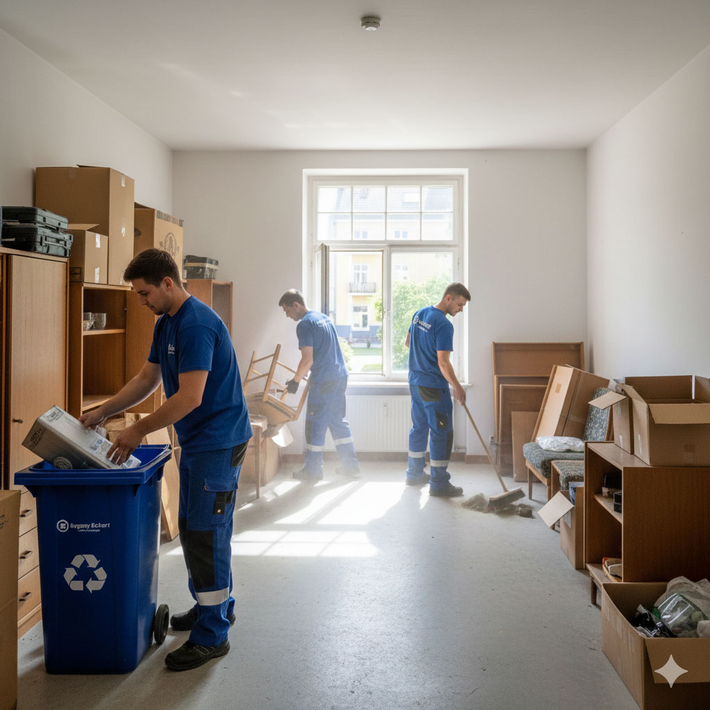 Bild einer Entrümpelung